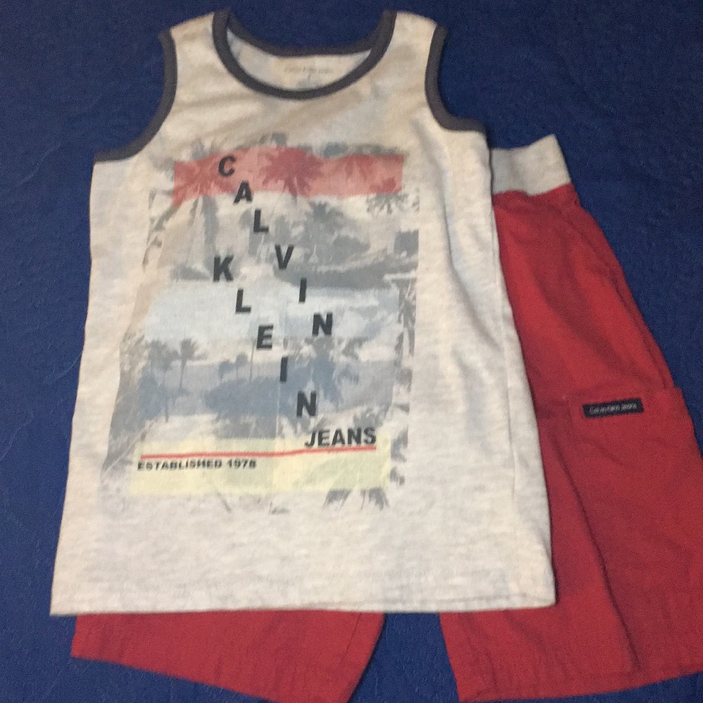 Calvin Klein boys outfit